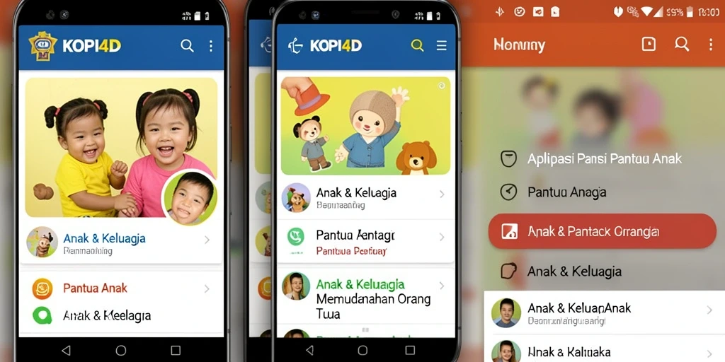 Tampilan antarmuka KOPI4D yang ramah keluarga dan intuitif
