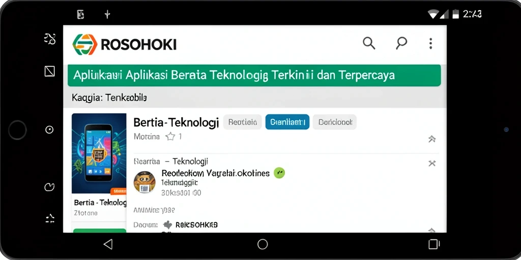 Tampilan antarmuka <strong>ROSOHOKI</strong> yang modern dan user-friendly.