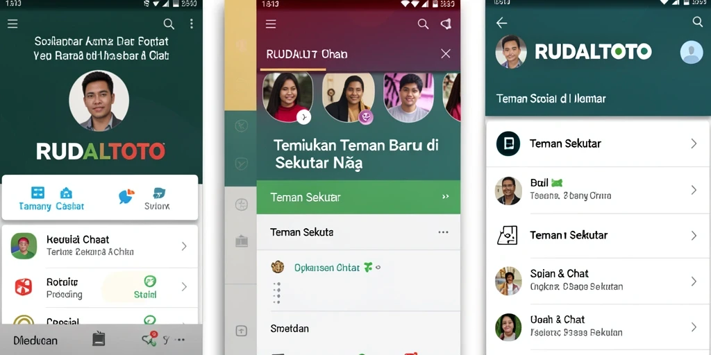 Tampilan antarmuka RUDALTOTO yang menarik dan interaktif.
