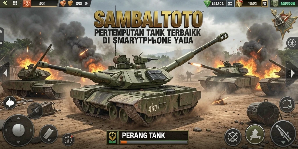 Antarmuka SAMBALTOTO yang menarik dan dinamis dalam pertempuran tank.