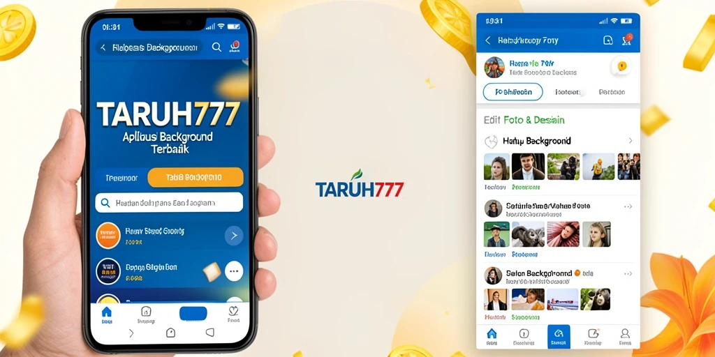 Tampilan antarmuka pengguna TARUH777 untuk hapus latar belakang yang menarik.