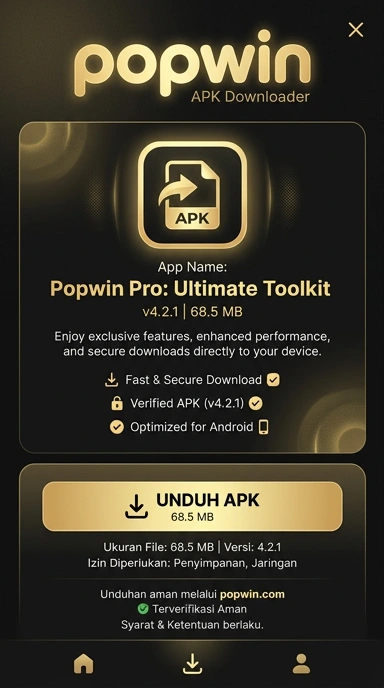 Panduan Unduh dan Instal APK popwin untuk Android